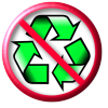 Anti-recycle button
